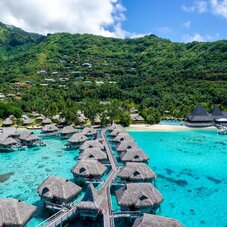 Sofitel Kia Ora Moorea Beach Resort Aerial View