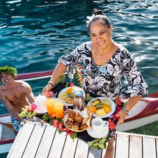 CANOE BREAKFAST MANAVA MOOREA