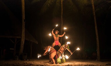 Tahiti Fire Dancers