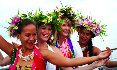 Spacifica Travel Windstar Cruises Tahitian Dancers onboard
