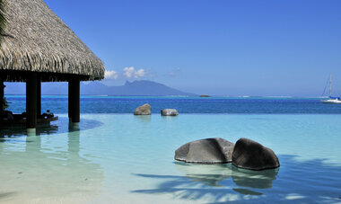 Spacifica Travel InterContinental Tahiti Resort & Spa Pool and view