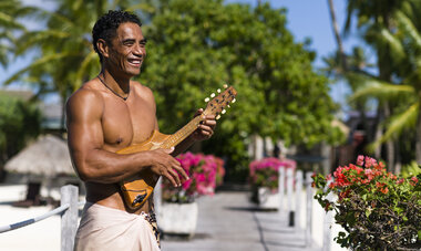 Spacifica Travel InterContinental Bora Bora Le Moana Tahitian welcome