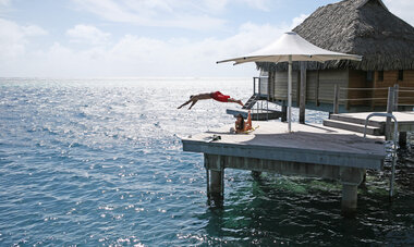 Overwater bungalow