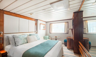 Bedroom window stateroom
