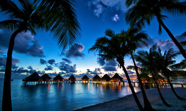 Kia Ora Resort & Spa Rangiroa Sunset on Rangiroa