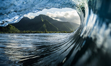 Air Tahiti Nui surf Teahupoo BThouard