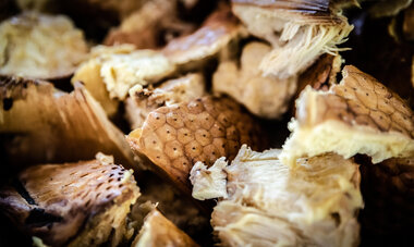 'Uru 'Uru cuit (fruit de l'arbre à pain)