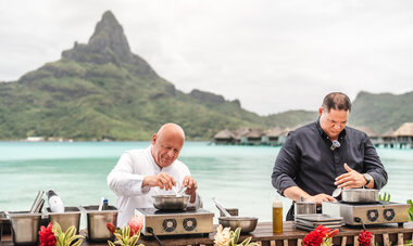 Plat signature - Article Reva Tahiti Thierry Marx et Teao Mairii - Chefs