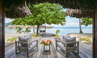 Tahaa bungalow view - Stéphane Mailion
