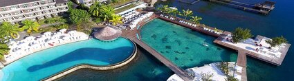 Spacifica Travel Te Moana Tahiti Resort Aerial Spacifica Travel Te Moana Tahiti Resort Aerial