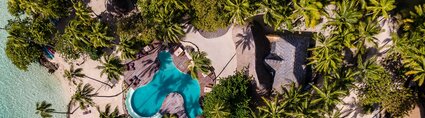 Tahaa - tahitian hotel & resort seen from the sky - Stéphane Mailion Tahaa - tahitian hotel & resort seen from the sky - Stéphane Mailion